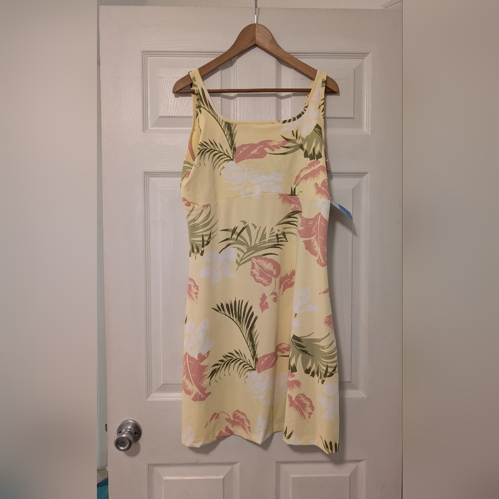 Columbia Women's PFG Freezer III Dress Light Yellow Women's Size XL NWT
